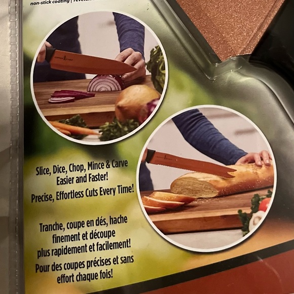 Lot - CopperChef knife set & Pro Kitchen chopper - Picture 5 of 6